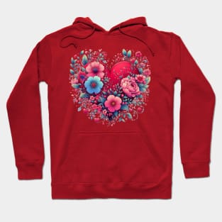 Coeur de fleur Hoodie